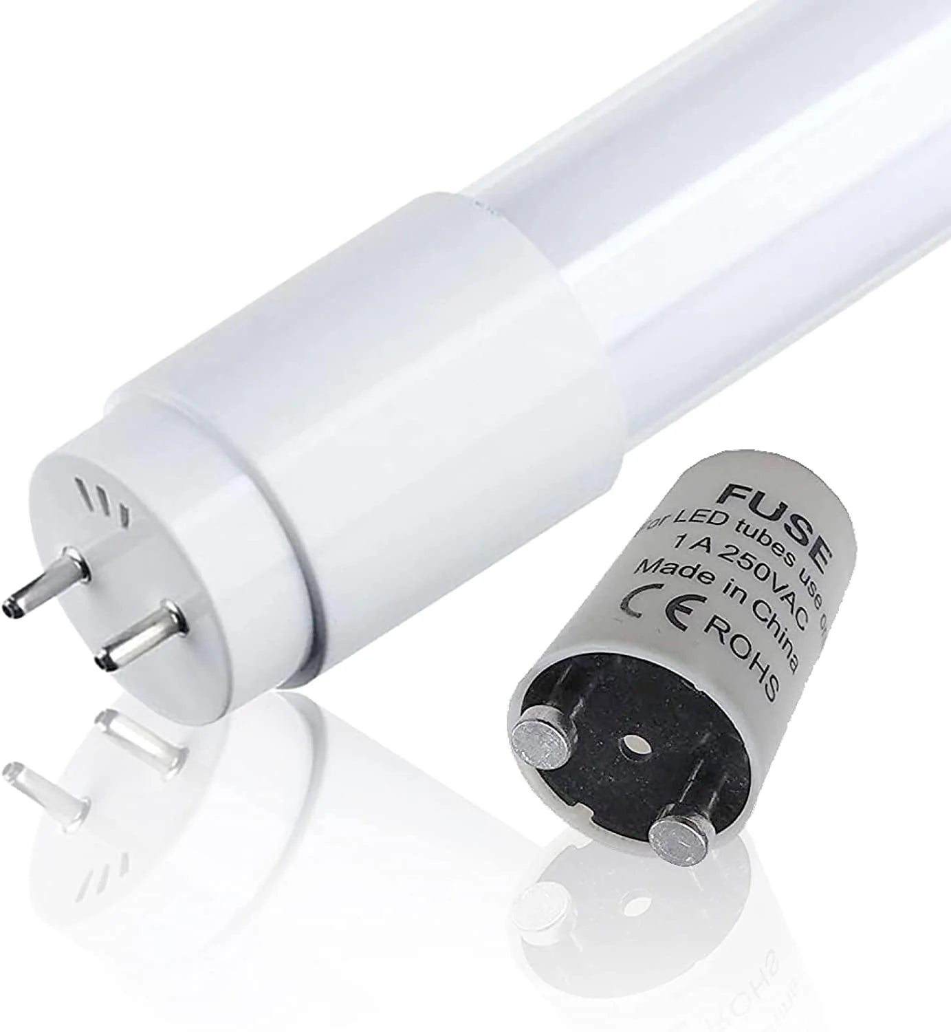 Pack de 10 tubes LED T8 1m20 20W - Couleur blanc froid ou neutre au choix (120cm) Fonatech